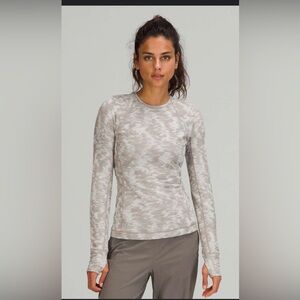 Lululemon Rulu Run Long Sleeve Top